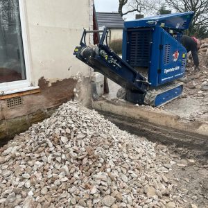 Tigerbite 425 mini concrete crusher