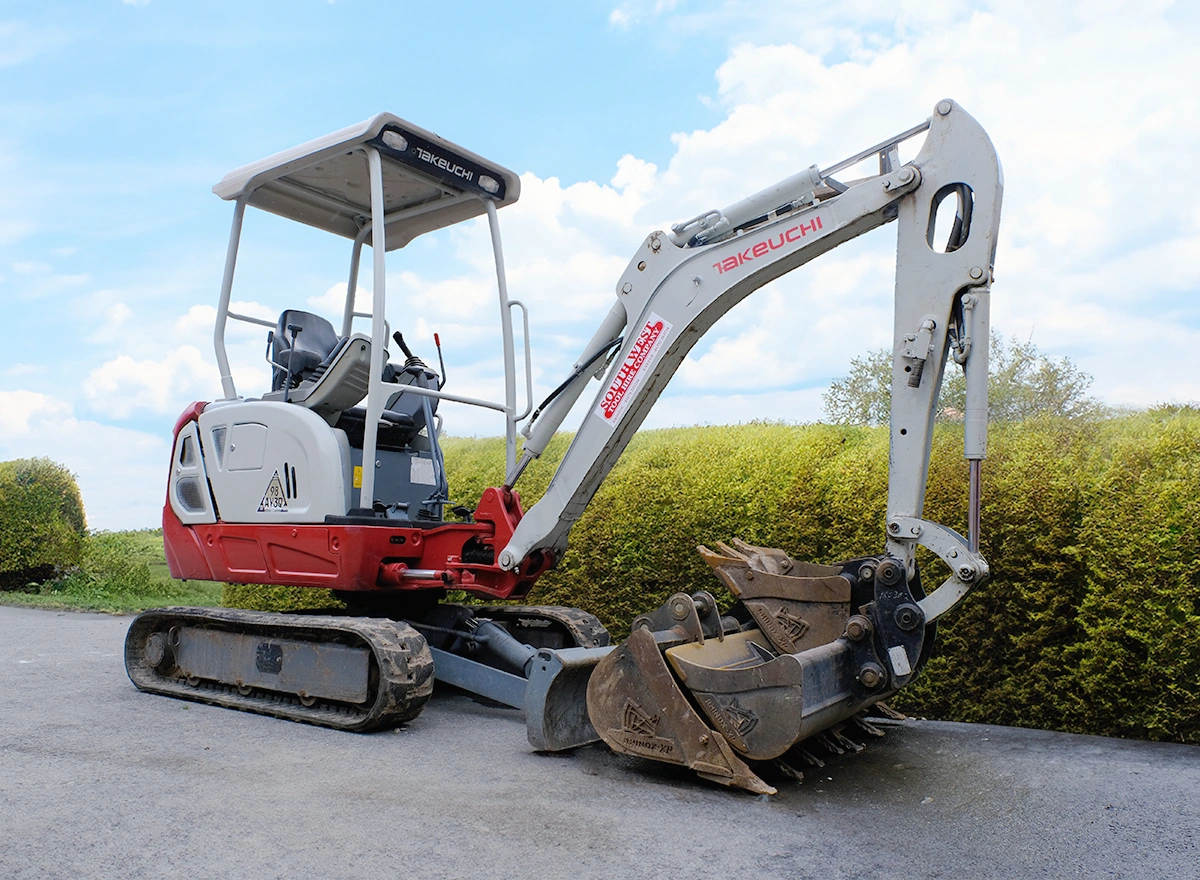 Builders Construction Equipment - mini digger